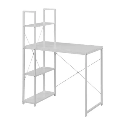 Asstd National Brand Convenience Concepts Designs2go Office Work Station In White