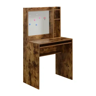 Asstd National Brand Convenience Concepts Designs2go Student Desk In Brown