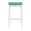 Asstd National Brand Coovewood Bar Stool In Blue