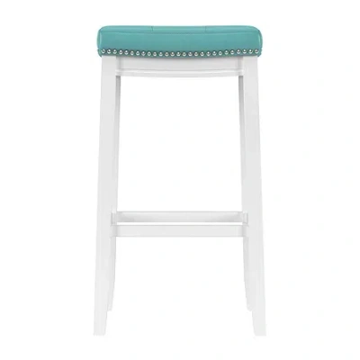 Asstd National Brand Coovewood Bar Stool In Blue
