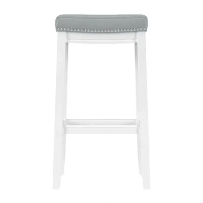 Asstd National Brand Coovewood Bar Stool In Gray