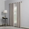 Asstd National Brand Copley Grommet Top Blackout Set Of 2 Curtain Panel In Sand