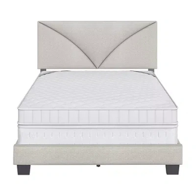 Asstd National Brand Cornerstone Upholstered Platform Bed In Sand