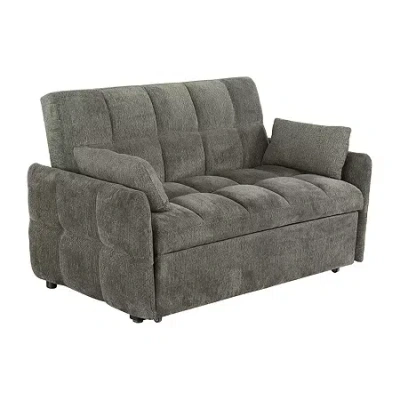 Asstd National Brand Cotswold Track-arm Sleeper Sofa In Gray