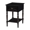 Asstd National Brand Country Oxford 1-drawer End Table In Black