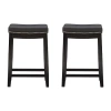 Asstd National Brand Covewood 2-pc. Bar Stool In Brown