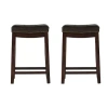 Asstd National Brand Covewood 2-pc. Counter Height Bar Stool In Brown