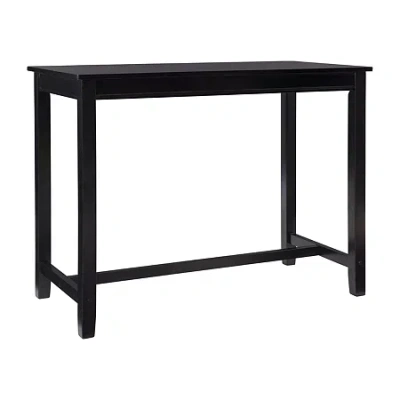 Asstd National Brand Covewood Kitchen And Dining Room Collection Bar Table In Black