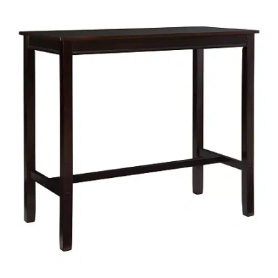 Asstd National Brand Covewood Kitchen And Dining Room Collection Bar Table In Brown
