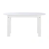 Asstd National Brand Creekside Collection Adirondack Outdoor And Coffee Table In White