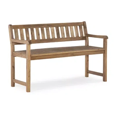 Asstd National Brand Creekside Collection Bench In Brown
