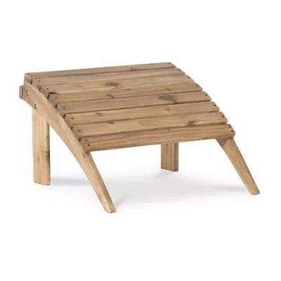 Asstd National Brand Creekside Collection Ottoman In Brown