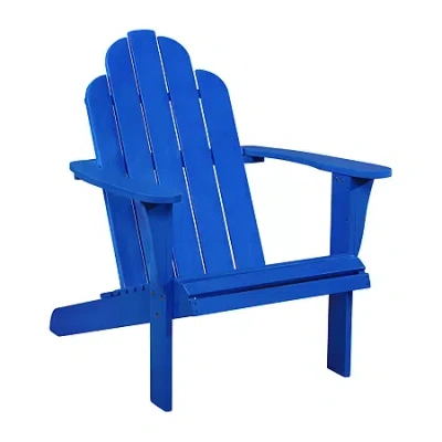 Asstd National Brand Creekside Patio Collection Adriondack Chair In Blue
