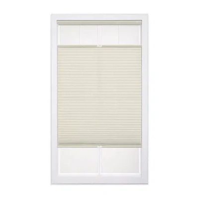 Asstd National Brand Cut-to-width Cordless Top-down Bottom-up Light-filtering Shade In Sand