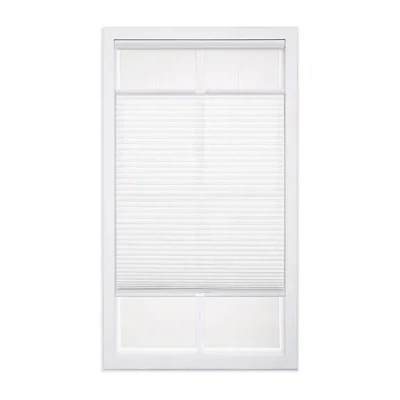 Asstd National Brand Cut-to-width Cordless Top-down Bottom-up Light-filtering Shade In White