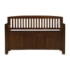 Asstd National Brand Cuyler Living Room Collection Bench In Brown