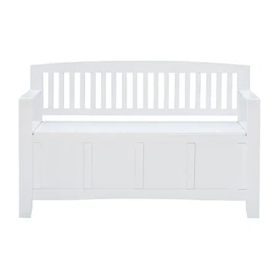 Asstd National Brand Cuyler Living Room Collection Bench In White