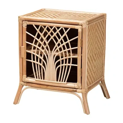 Asstd National Brand Danna Nightstand In Nude