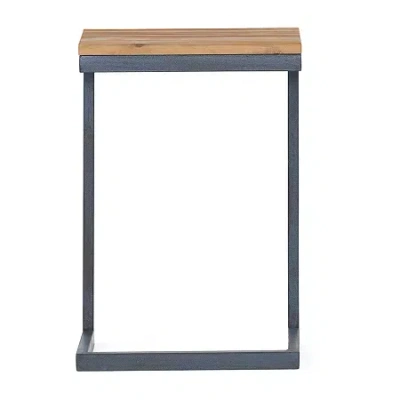 Asstd National Brand Darlah End Table In Brown
