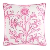 Asstd National Brand Delilah Square Throw Pillow In Pink