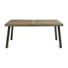 Asstd National Brand Della Rectangular Dining Table In Gray