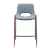 Asstd National Brand Desi 2-pc. Counter Height Upholstered Bar Stool In Gray