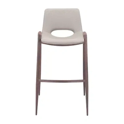 Asstd National Brand Desi 2-pc. Upholstered Bar Stool In Sand