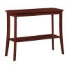 Asstd National Brand Design2go Baja Console Table In Brown