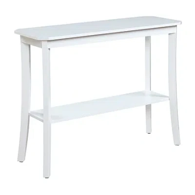Asstd National Brand Design2go Baja Console Table In White