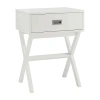 Asstd National Brand Designs2go Living Room Collection Storage 1-drawer End Table In White