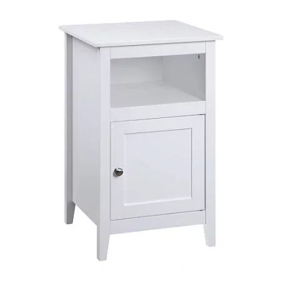 Asstd National Brand Designs2go Living Room Collection Storage End Table In White