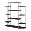 Asstd National Brand Designs2go Office And Library Collection 10-shelf Bookcase In Black