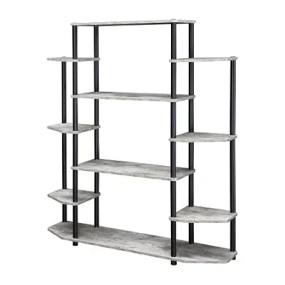 Asstd National Brand Designs2go Office And Library Collection 10-shelf Bookcase In Brown