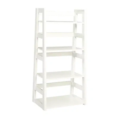 Asstd National Brand Designs2go Office And Library Collection 4-shelf Bookcase In White