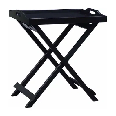 Asstd National Brand Designs2go Tv Tray Table In Black