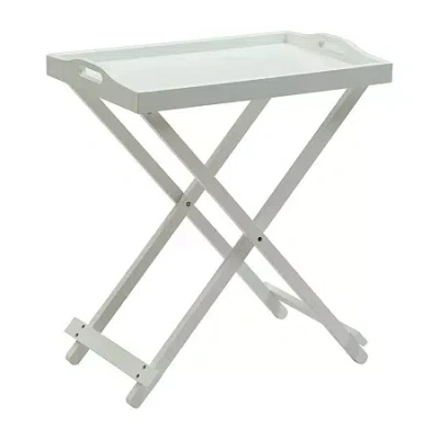 Asstd National Brand Designs2go Tv Tray Table In White