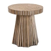 Asstd National Brand Devika End Table In White