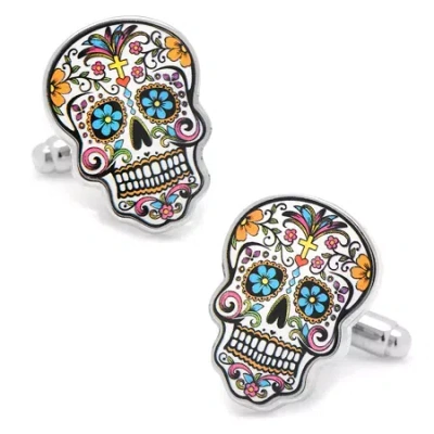 Asstd National Brand Dia De Los Muertos Cufflinks In Pink