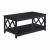Asstd National Brand Diamond Living Room Collection Coffee Table In Black