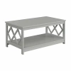 Asstd National Brand Diamond Living Room Collection Coffee Table In Gray