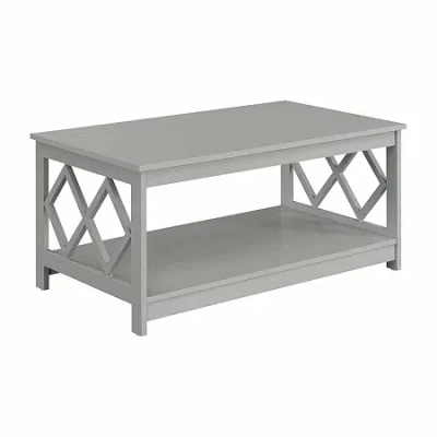 Asstd National Brand Diamond Living Room Collection Coffee Table In Gray