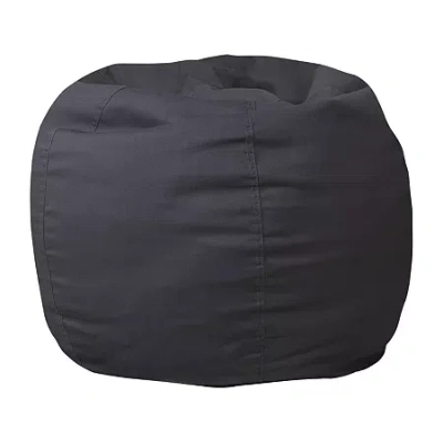 Asstd National Brand Kids' Dillion Small Bean Bag Chair In Gray