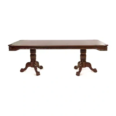 Asstd National Brand Doloros Dining And Kitchen Collection Rectangular Wood-top Dining Table In Brown