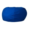Asstd National Brand Duncan Bean Bag Chair In Blue