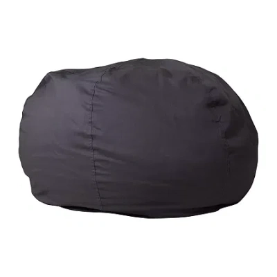 Asstd National Brand Duncan Bean Bag Chair In Gray