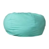 Asstd National Brand Duncan Bean Bag Chair In Green