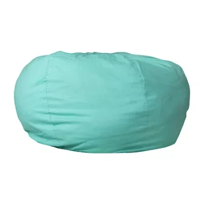 Asstd National Brand Duncan Bean Bag Chair In Green