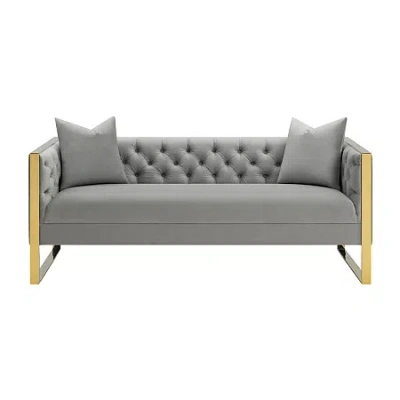Asstd National Brand Eastbrook Track-arm Sofa In Gray
