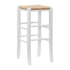 Asstd National Brand Ellery 2 Pc Backless Barstools In White