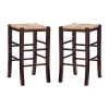 Asstd National Brand Ellery Kitchen And Dinning Room Collection 2-pc. Bar Stool In Brown